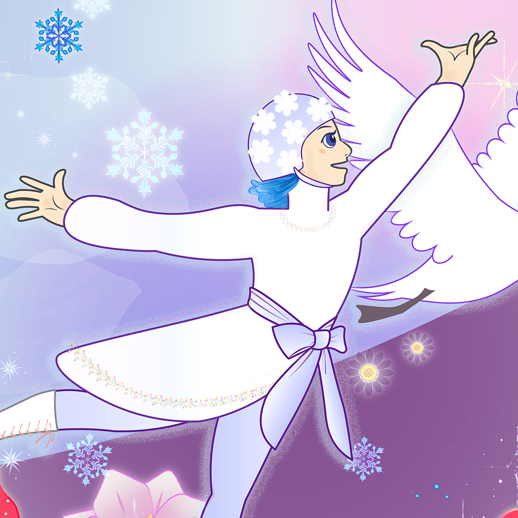 天へ手を伸ばすポーズをとるクリエ